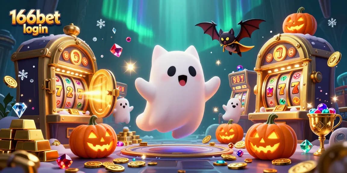Experience thrilling gameplay at 166bet login with fun characters in an exciting casino scene.