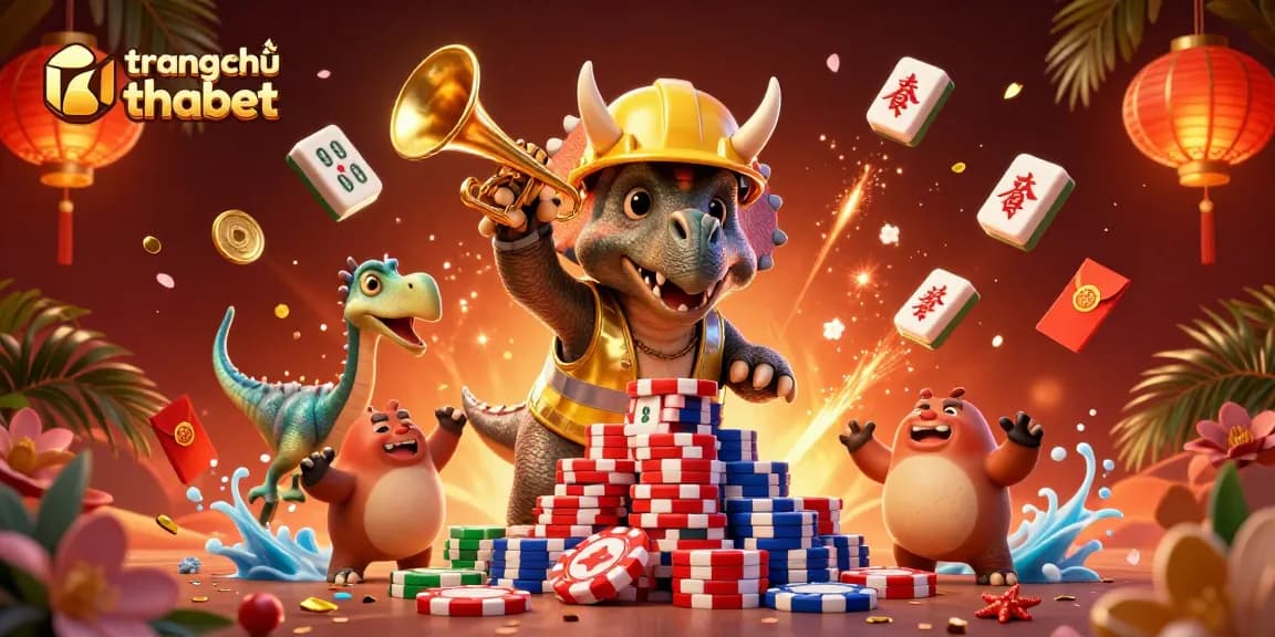 Experience exciting gameplay at trang chủ thabet with vibrant casino elements and dynamic characters