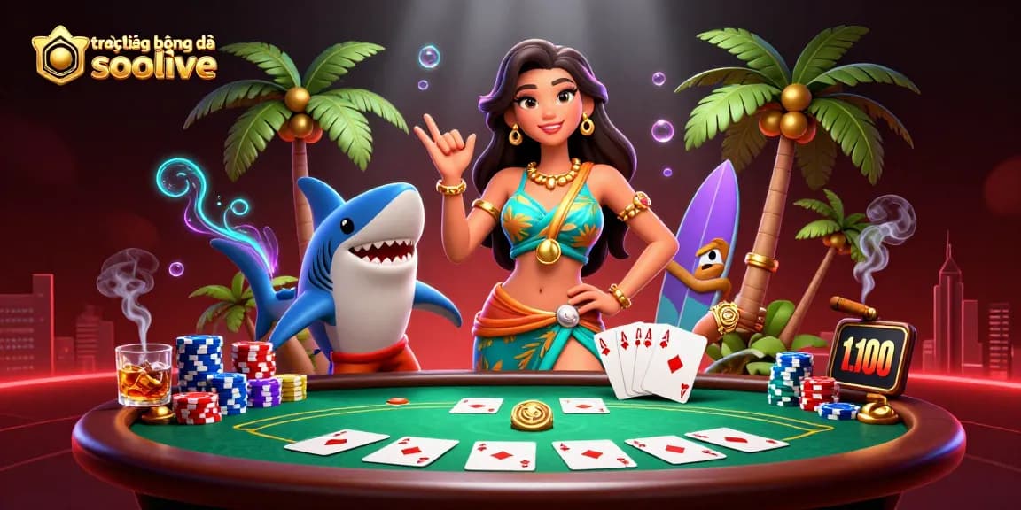 Experience direct sports action with the vibrant "trực tiếp bóng đá socolive" theme featuring interactive gambling elements.