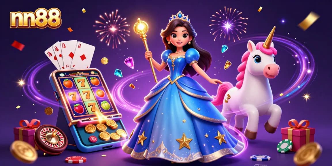 Engage in electrifying casino games at nn88 with vibrant slots, classy tables, and enchanting characters.