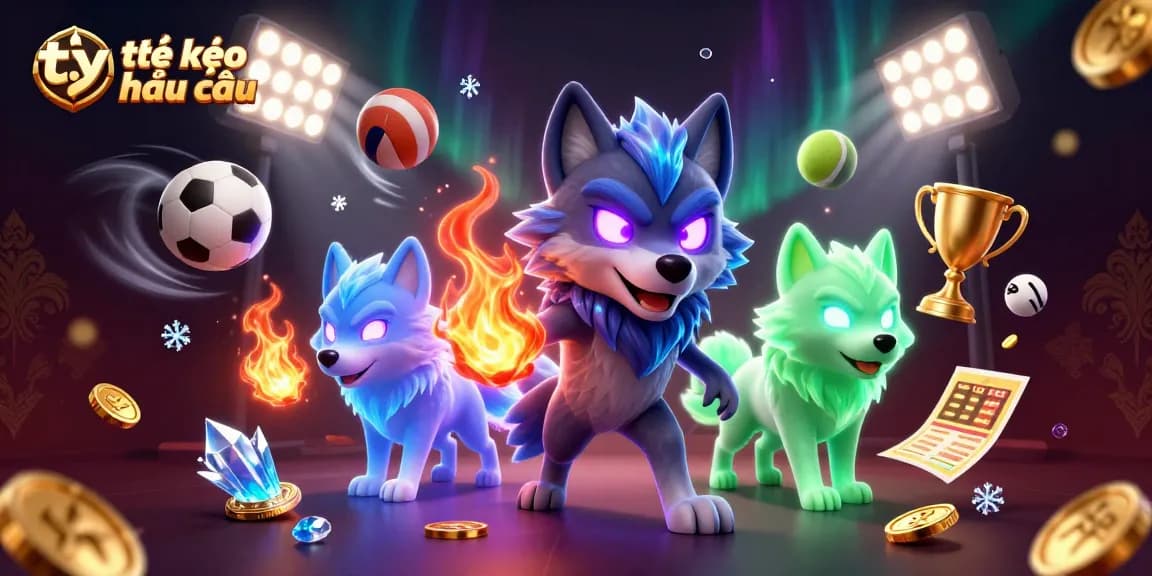 Engage with tỷ lệ kèo nhà cái through strategic betting visuals featuring a dynamic sports-themed illustration.