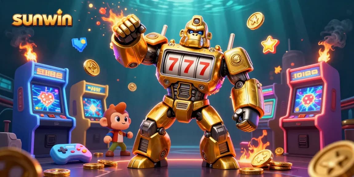 Experience thrilling gaming action with Sunwin's vibrant casino environment.