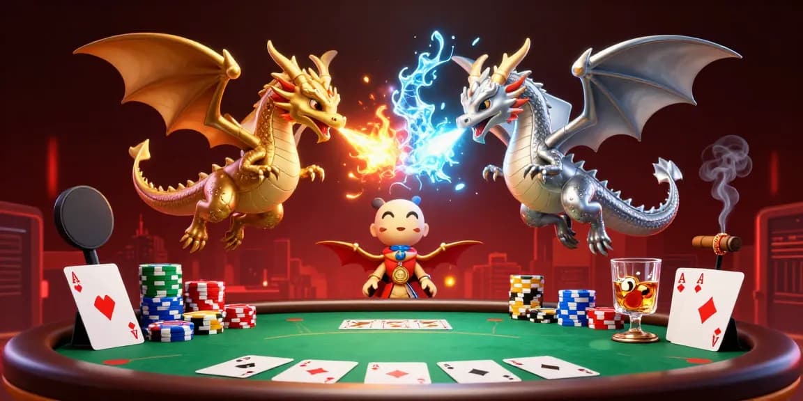 Engage with nk 88 as flying dragon companions battle in a vibrant casino scene.