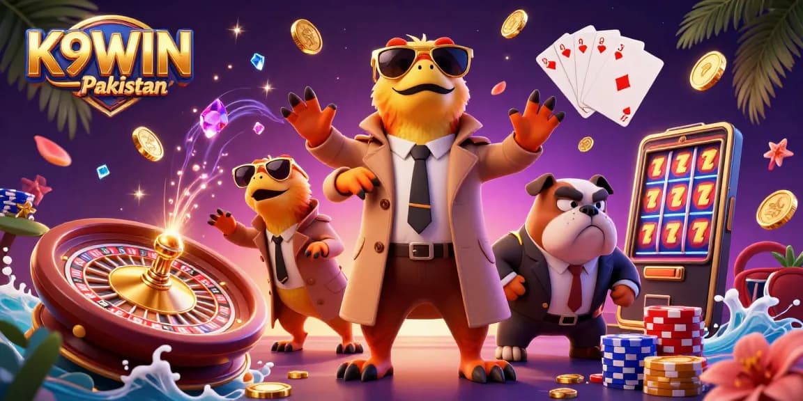 Experience high-stakes excitement at K9WIN Pakistan with over-the-top casino adventures!