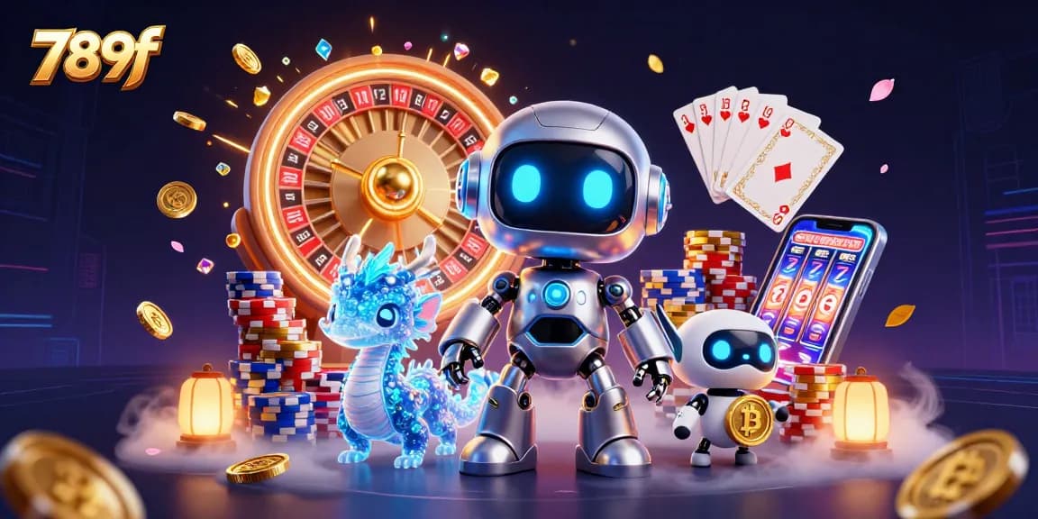 Engage in thrilling gameplay at 789f with vibrant casino elements and dynamic characters.