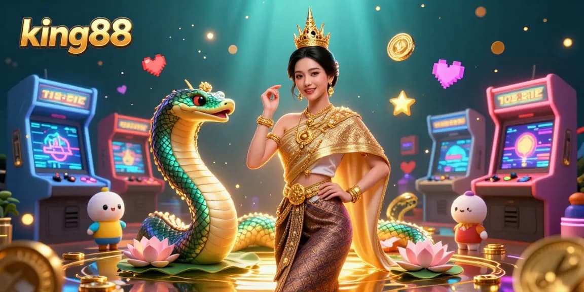 Experience king88’s vibrant casino gaming with stunning visuals of Asian culture and gaming elements.