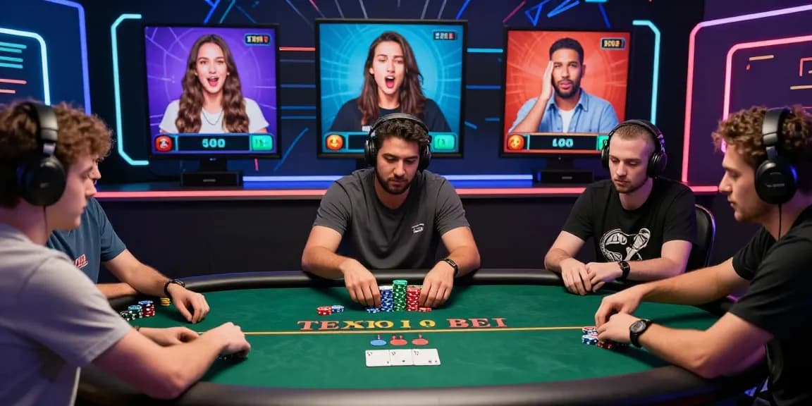 Engaging online poker scene featuring players enjoying Daftar Dominobet in an immersive virtual environment.