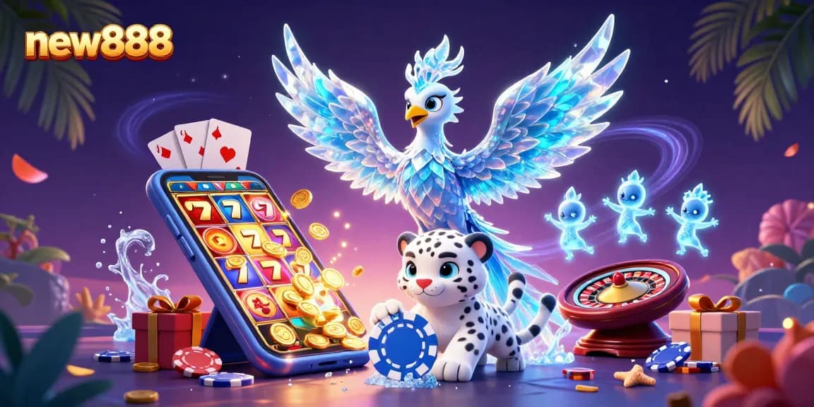 Win big with new888 at an exciting online casino adventure filled with magical elements and vibrant games.