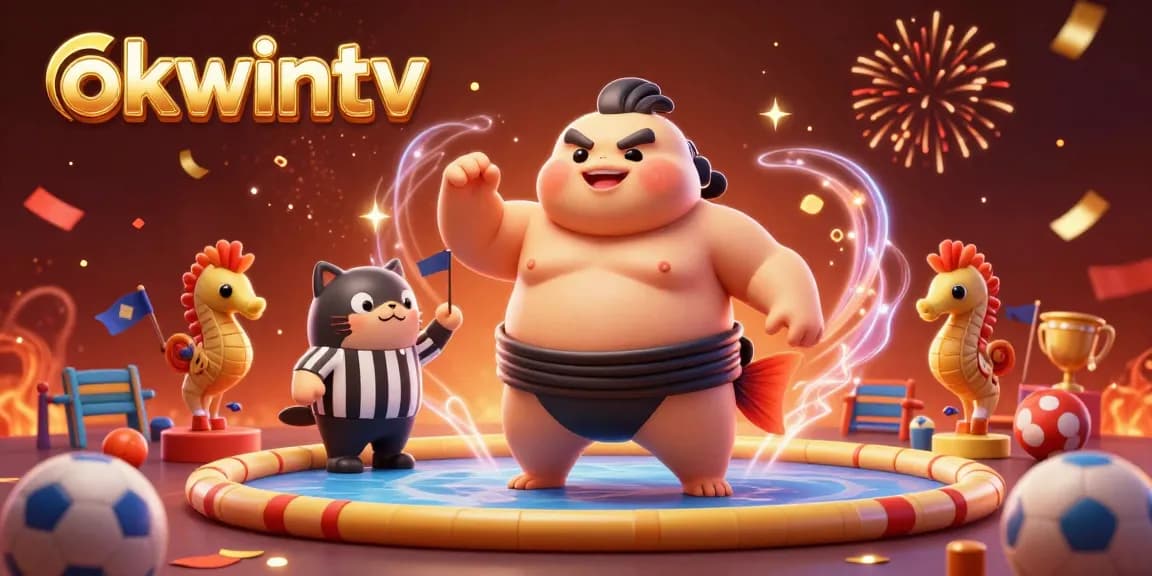 Experience the thrilling world of okwintv with vibrant stadium action and immersive sports elements.
