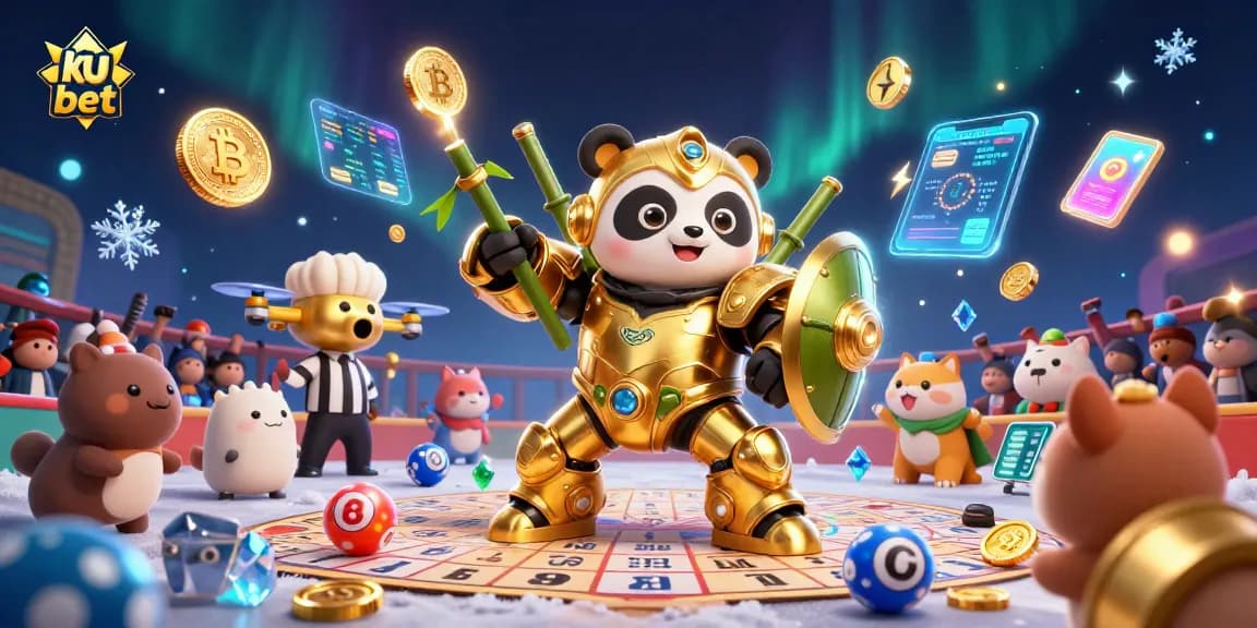 Experience the excitement of ku bet lottery with vibrant elements and immersive gaming details.