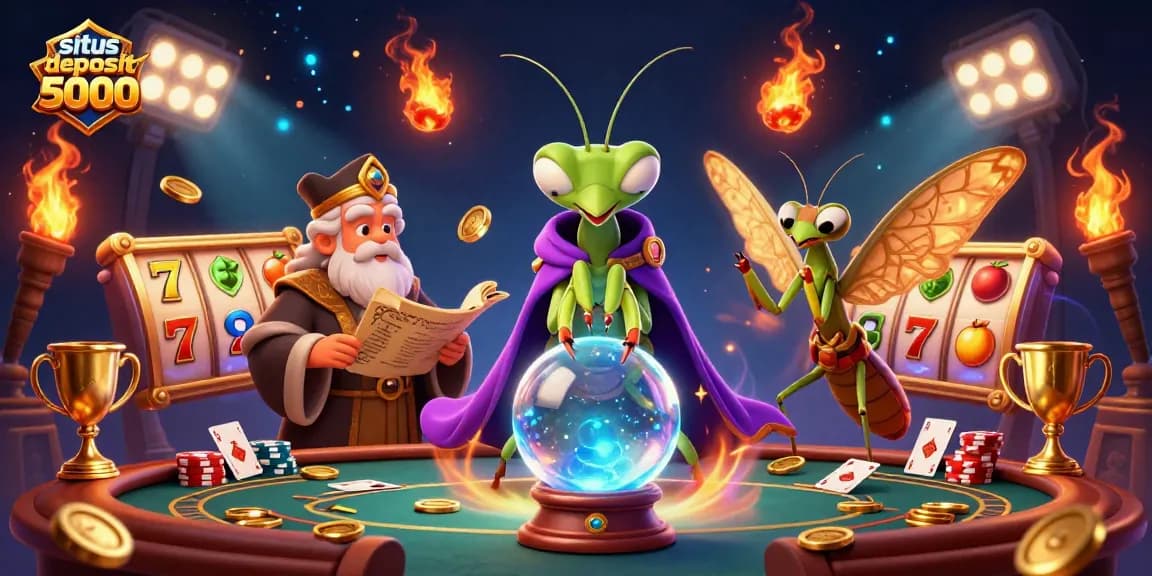 Win big with situs deposit 5000 slot games featuring vibrant 3D elements, captivating characters, and dynamic action.