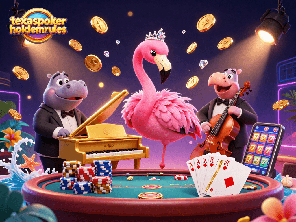 Engage in the excitement of Texas Poker with texaspokerholdemrules in this vibrant, dynamic casino scene.