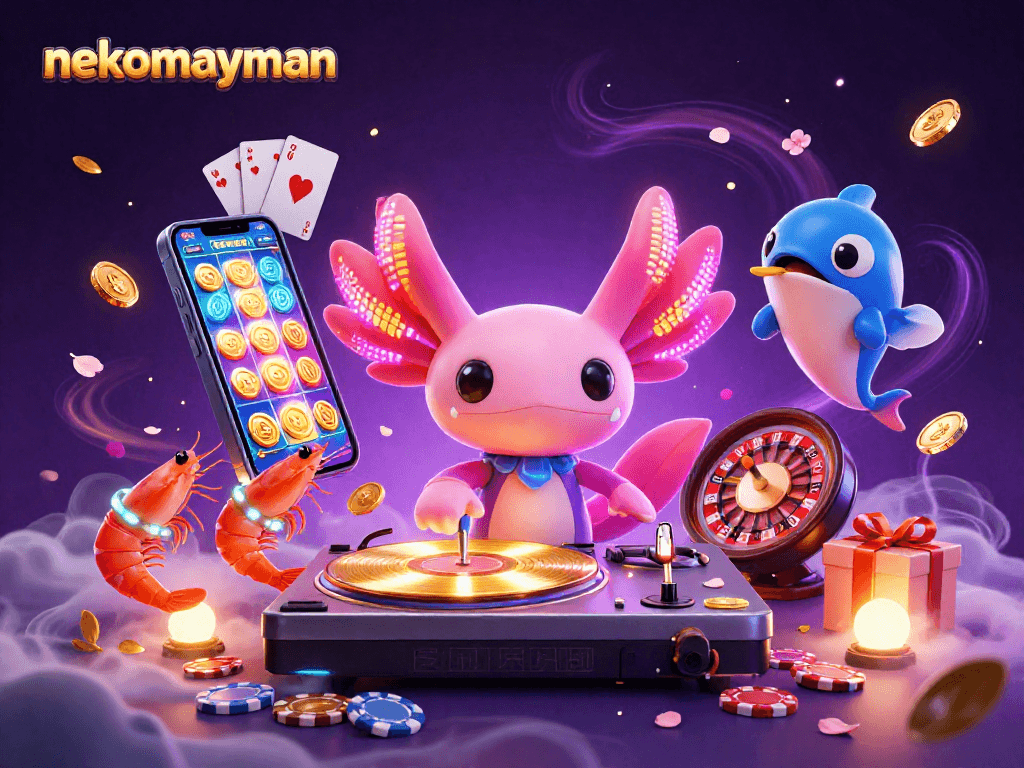 Neko May Mắn captivates players with vibrant casino elements and thrilling slot action.