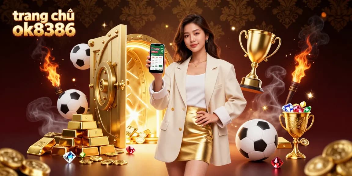 Experience the thrill of trang chủ ok8386 with an engaging betting app, golden treasures, and vibrant casino elements.