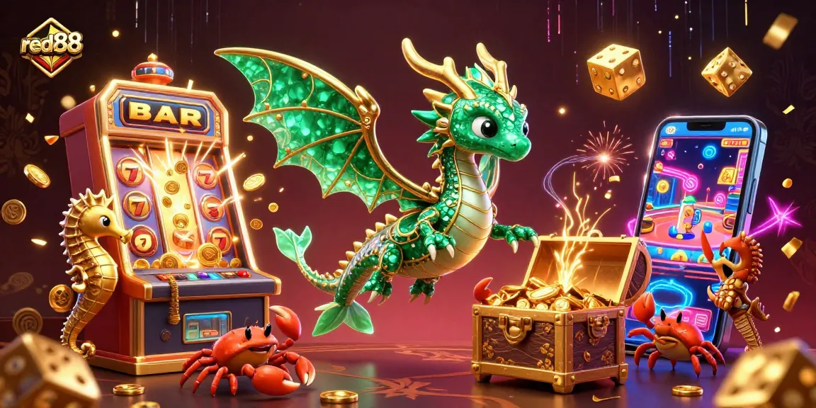 Win big with red88 at an enchanting 3D sea dragon casino fantasy, packed with symbols and excitement.
