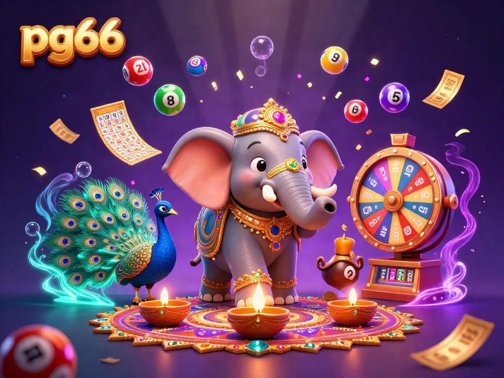 Experience the excitement of pg66 with dynamic lottery elements and a vibrant casino atmosphere.