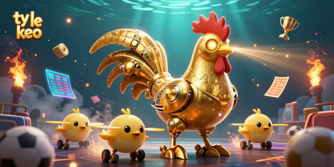 Engage with ty le keo sports betting insights, featuring vibrant 3D characters and dynamic elements.