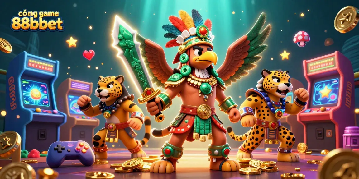Engage with the vibrant world of cổng game 88bbet featuring dynamic warriors and interactive gaming elements illuminating a rich casino experience.