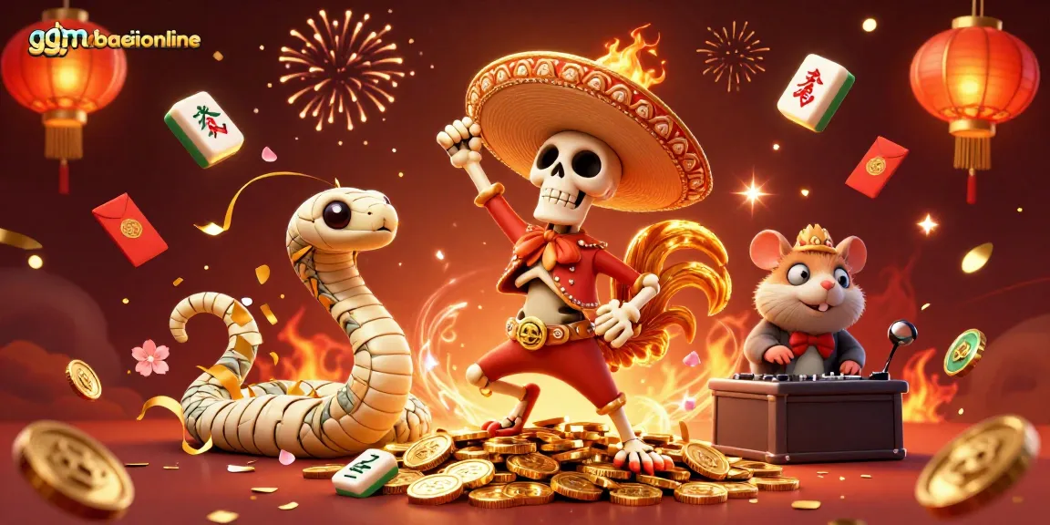 Engage with gamebaiionline for thrilling gameplay featuring vibrant characters and casino elements.