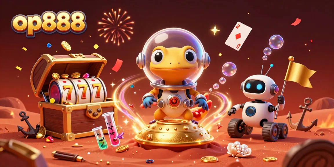 Engage with op888 and immerse yourself in a vibrant Martian casino adventure.