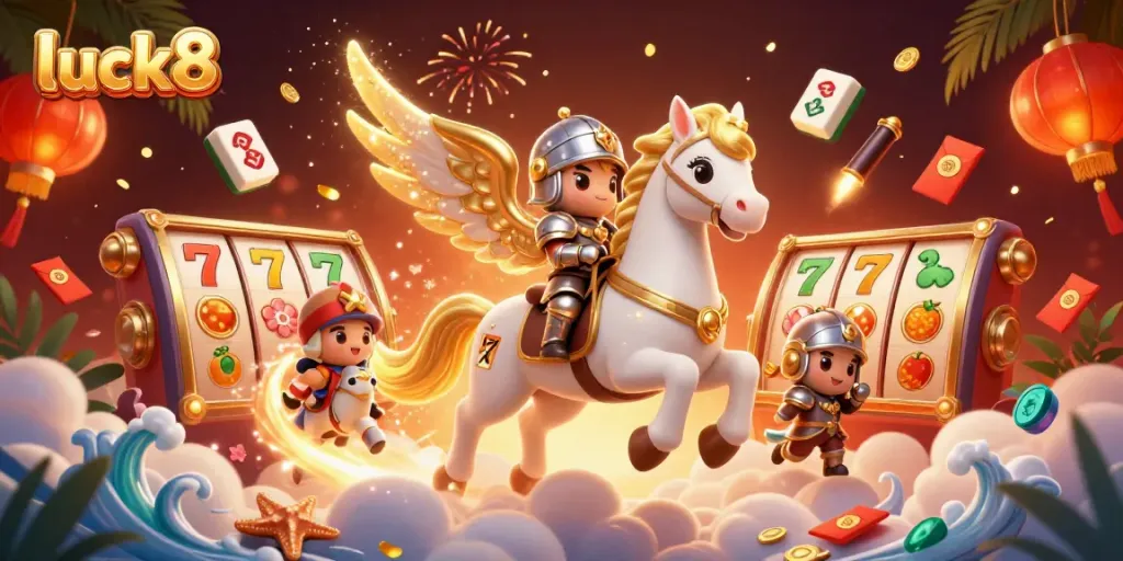 Experience luck8's thrilling slots with celestial adventure elements and vivid gaming details.