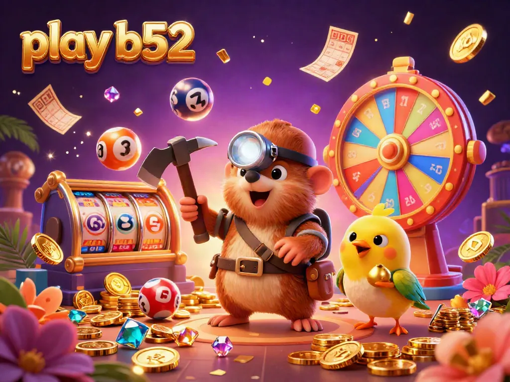 Engage in thrilling challenges as you play b52 and enjoy vibrant casino magic with an adventurous mole.