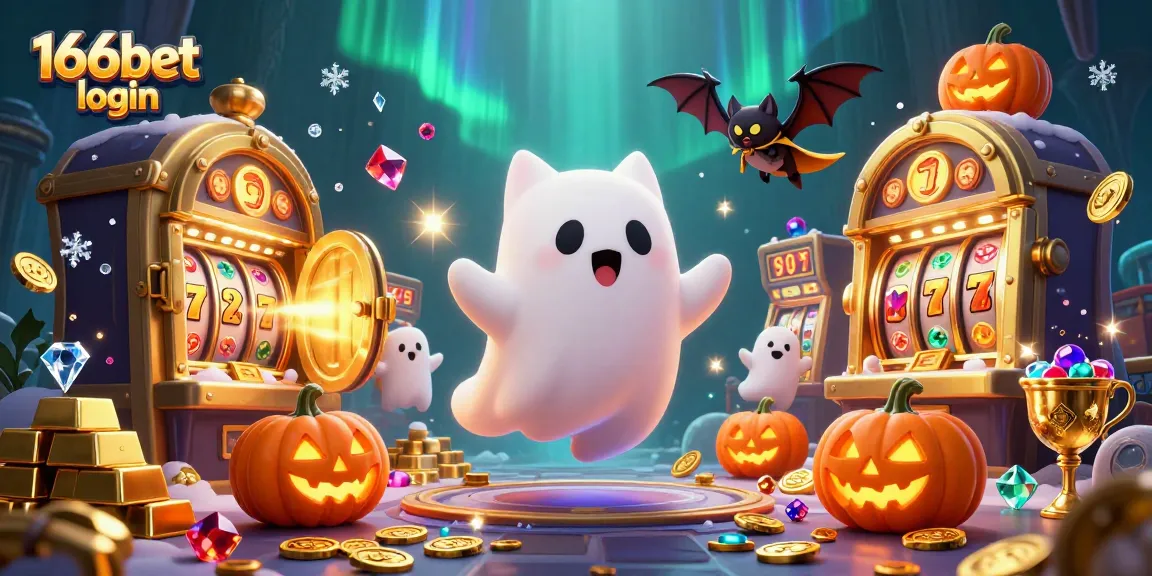 Experience thrilling gameplay at 166bet login with fun characters in an exciting casino scene.