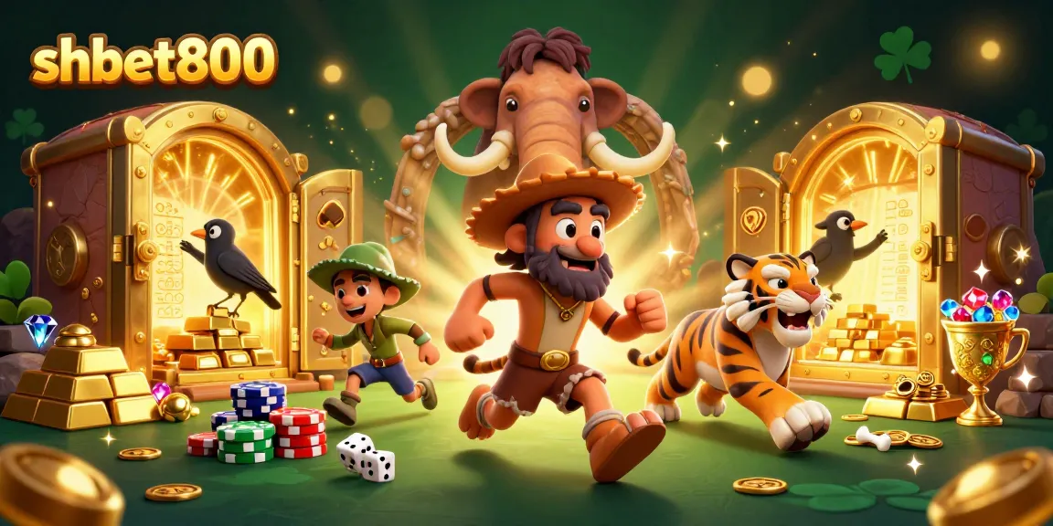 Experience thrilling games at shbet800 with a vibrant prehistoric casino adventure.