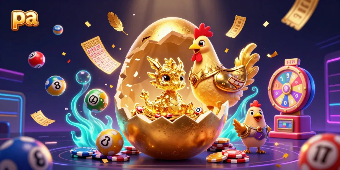 Engage in thrilling lottery with pa's 3D golden dragon in a vibrant casino scene.