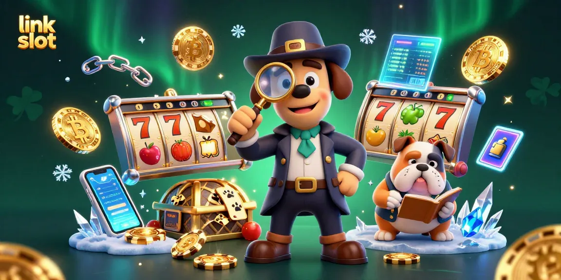 Menggali petunjuk chip poker emas dalam permainan slot link yang memikat dengan karakter detektif anjing berdarah 3D.