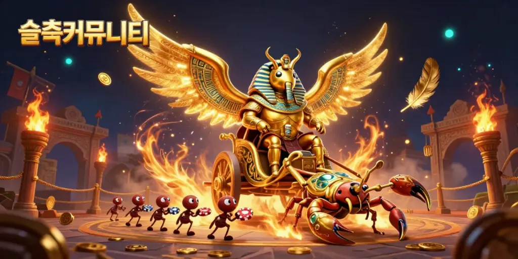 Experience thrilling moments at the 슬롯커뮤니티 with vibrant casino elements and dynamic action.