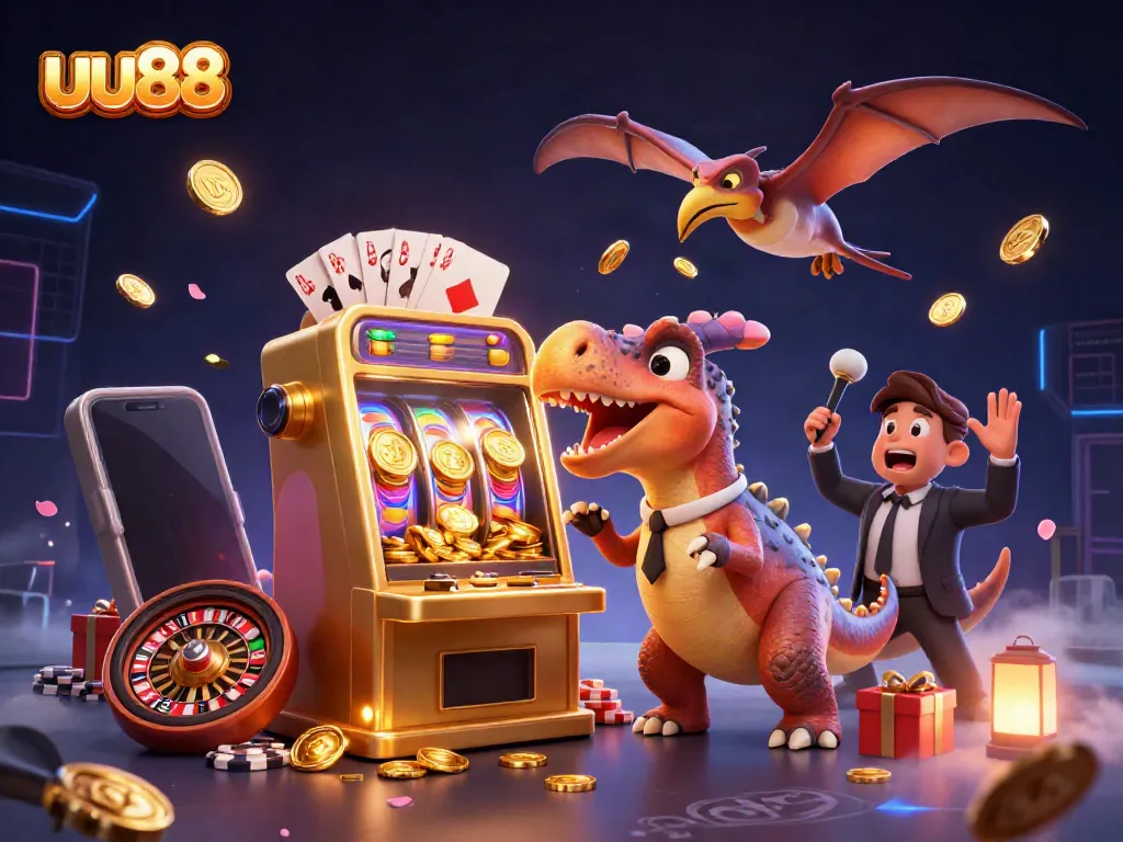 uu88 delivers thrilling jackpot wins in a casino adventure with a pachycephalosaurus and more!