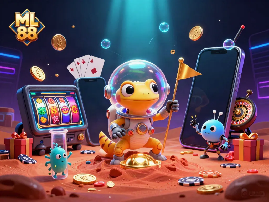 Experience thrilling gameplay and golden wins at ML 88's vibrant casino universe.