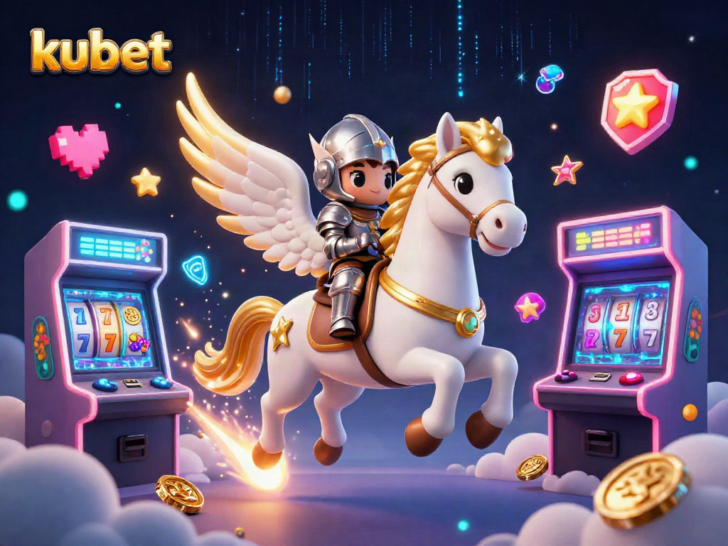 Experience thrilling gameplay at kubet with vibrant characters racing through an exciting casino landscape.