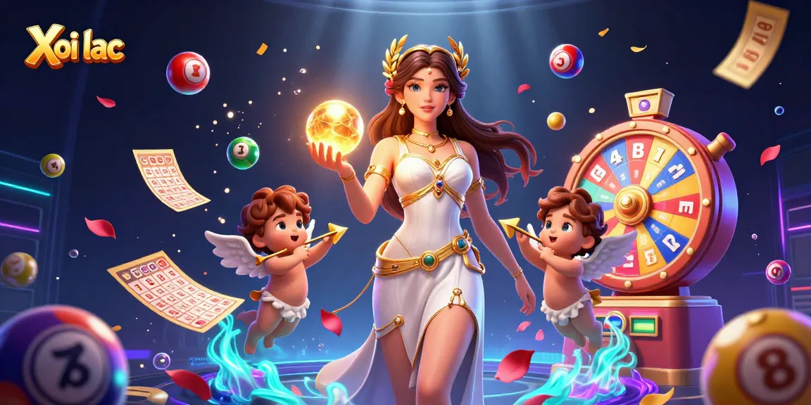 Xoi lac offers thrilling live betting experiences with vibrant visuals and engaging characters in gambling-themed design.