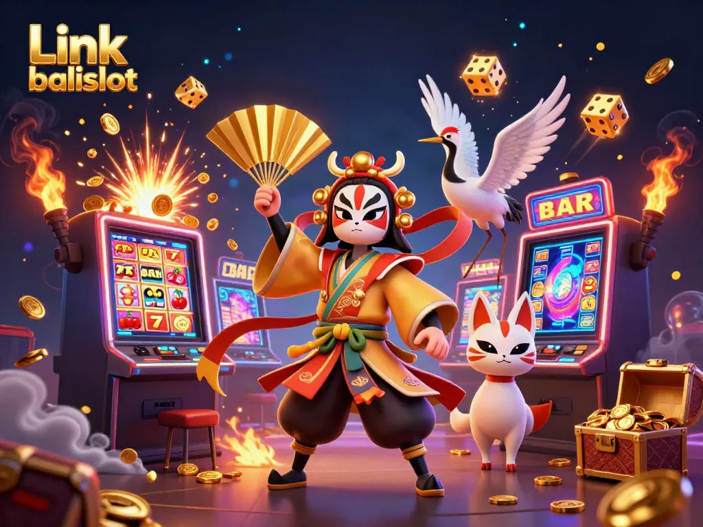 Engage with thrilling Link balislot adventures through vibrant 3D casino visuals.