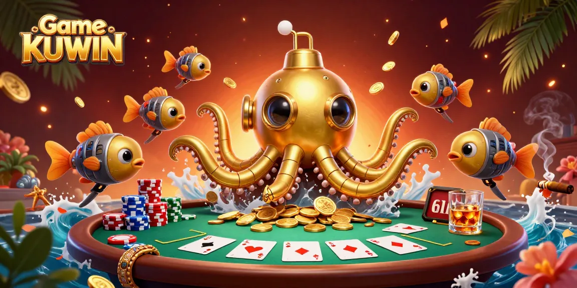 Play Game KUWIN with thrilling poker action and vibrant casino elements.
