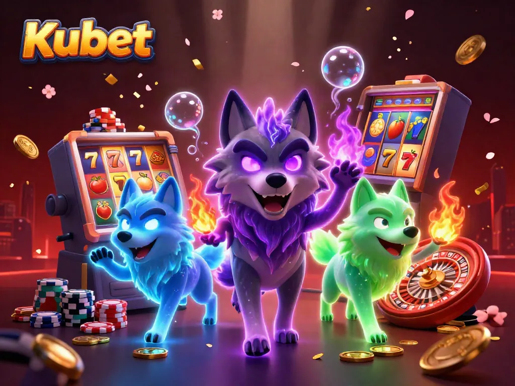 Experience the thrilling action of Kubet with vivid casino games featuring animated characters and rich visuals.