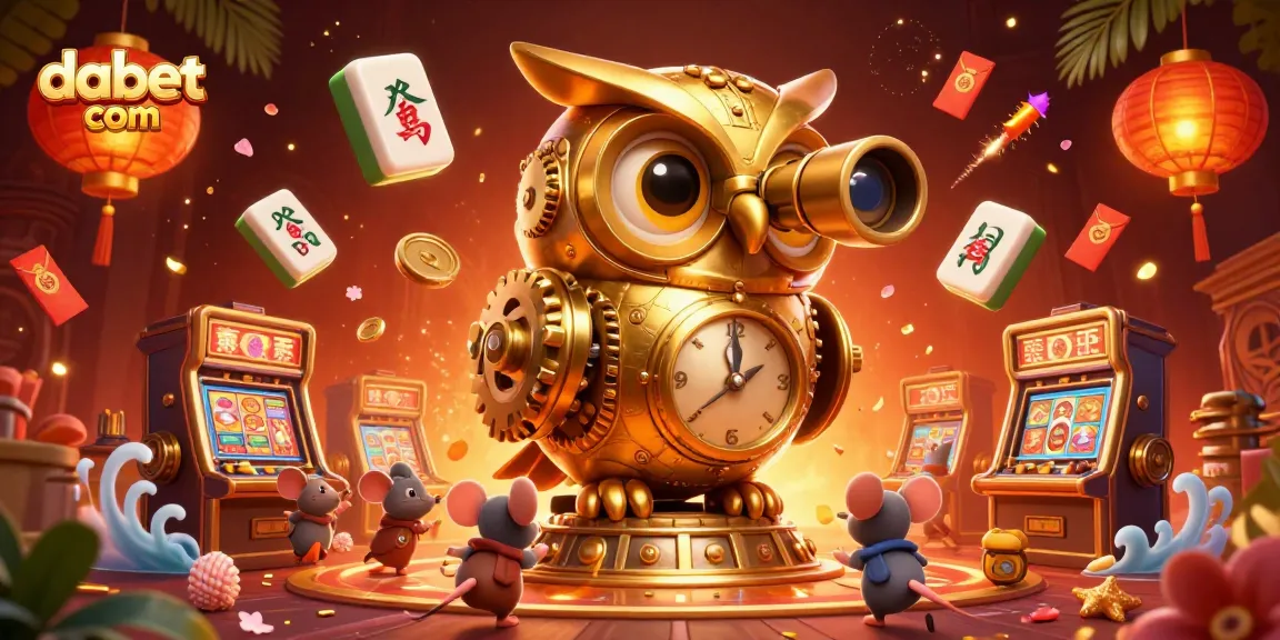 Spin to win at dabet com with a vibrant casino scene full of action and excitement!