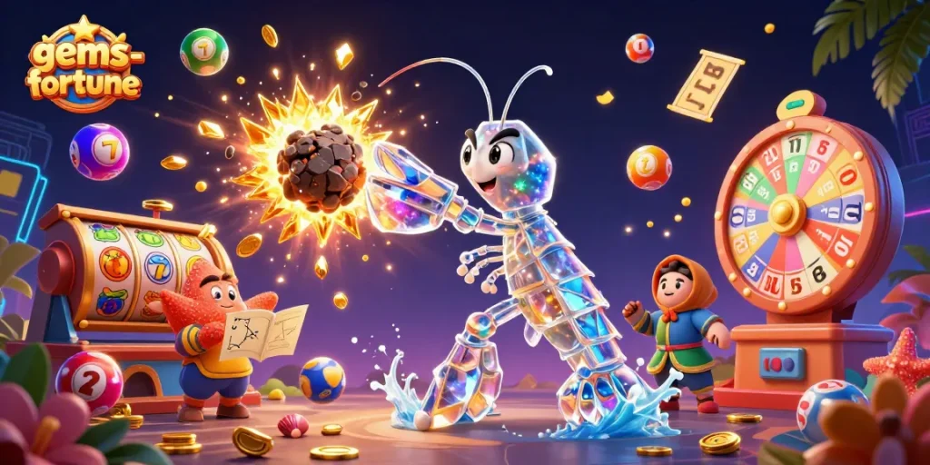 Experience gems-fortune with exhilarating gameplay featuring decorative prizes and exciting characters!