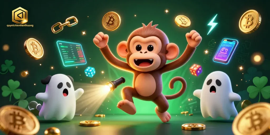 Engage with the vibrant world of quyetchientienthuong in this dynamic casino scene with playful elements.