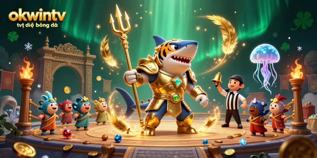 Experience okwintv trực tiếp bóng đá with vibrant action in a dynamic casino atmosphere.