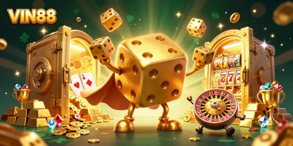 Enhance your gaming experience with VIN88's thrilling online casino features and rich visuals.