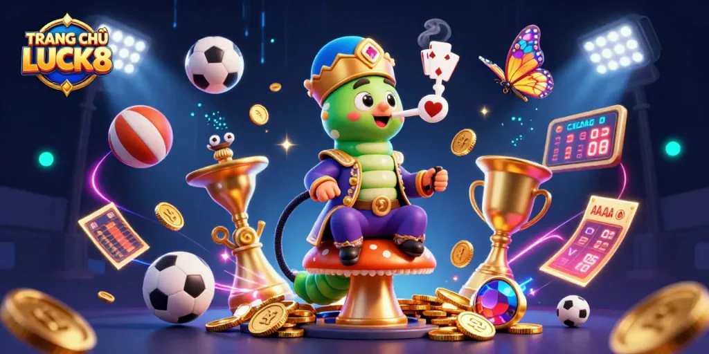 Engage with TRANG CHỦ LUCK8 for thrilling casino-like experiences featuring vibrant characters and dynamic gaming elements.
